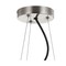 Jonathan Y Liam 20 in. 3-Light Metal LED Chandelier, Nickel JYL6114A - alternate 9