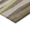 Homeroots 8' X 10' Brown Beige And Gray Striped Washable Indoor Outdoor Area Rug 597316 - alternate 6