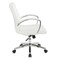 Office Star Products FL Series Executive Low Back Chair, White FL92011C-u11 - alternate 4