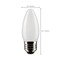 Satco 5.5 Watt B11 LED Frost Finish Medium Base 5000K 120 Volt, 2PK S21882 - alternate 4