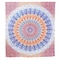 Homeroots 92" X 84" Orange Blue And Yellow Mandala Cotton Hanging Tapestry 397409 - alternate 1