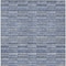 Homeroots 9' X 12' Navy Blue And Denim Blue Striped Washable Indoor Outdoor Area Rug 587912 - alternate 6