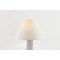 Hudson Valley Lighting Hanslope Table Lamp in Aged Brass/Ceramic French Muslin by Mark D. Sikes MDSL2700-AGB/CFM - alternate 4