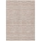 Homeroots 9' X 12' Salmon Copper And Beige Striped Washable Indoor Outdoor Area Rug 587972 - alternate 9