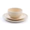 Spice By Tia Mowry Creamy Tahini 12 Piece Stoneware Dinnerware Set in Matte Orange 88204.12R - alternate 6