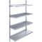 Amgood 16 in. x 48 in. Four-Tier Metal Wall Mount Shelf AMG WSD-1648 X 2-Z - alternate 1
