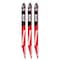 Milwaukee Tool Reciprocating Saw Blade, The Wrecker, Multi-Material, 12 in, 6 TPI, Carbide Tip, 3 pk 48-00-5373 - alternate 1