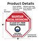 Signmission Maintain Social Distancing At Least, 6 inch X 6 inch, Plastic Sign, 2PK OC-P-2PACK-6-195 - alternate 6