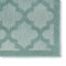 Homeroots 6' X 9' Aqua Geometric Flatweave Area Rug 522133 - alternate 7