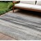 Homeroots 8' X 10' Khaki Ivory And Gray Botanical Leaves Washable Indoor Outdoor Area Rug 581945 - alternate 1