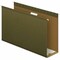Pendaflex Extra Capacity Reinforced Hanging File Folders, 4" Capacity, Legal Size, 1/5-Cut Tabs, Green, 25PK PFX4153X4 - alternate 1