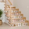 Homeroots 12" X 12" Retro Orange Mosaic Peel and Stick Removable Tiles 556396 - alternate 9