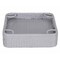 Sunjoy 24 in. x 24 in. Wicker floating pool tray, Grey F403000910 - alternate 7