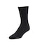 Railroad Sock Mens Therapeutic Crew Socks, 95% Cotton, 3% Nylon, 2% Elastic, Black, 6-12 M, 2 PK 991 BK - alternate 2
