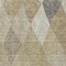 Homeroots 10' X 14' Wheat Taupe And Ivory Argyle Washable Indoor Outdoor Area Rug 613746 - alternate 6