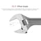Tekton 9'' Wide-Jaw Adjustable Wrench, 1-1/2'' Capacity WSA04222 - alternate 7
