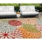 Homeroots 10' X 14' Green Orange And Red Indoor Outdoor Area Rug 521647 - alternate 8