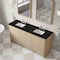 James Martin Vanities Gracyn 72" Double Vanity, Coastal Driftwood, w/ 3 CM Phantome Eclos Widespread Top D125-V72-CSD-WPHT - alternate 4