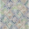 Homeroots 8' X 10' Beige Blue And Green Geometric Washable Indoor Outdoor Area Rug 609121 - alternate 7