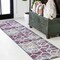 Jonathan Y Tumbling Blocks Modern Geometric Multi/White 2 ft. x 8 ft. Runner Rug SEU101J-28 - alternate 1