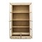 Homeroots 46in Ivory Solid Wood Frame China Cabinet With Three Shelves And Two Drawers 489026 - alternate 7