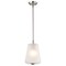 Nuvo Lune, Mini Pendant, Brushed Nickel Finish, Etched White Glass 60/8227 - alternate 7