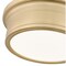 Z-Lite Bentley Modern Gold 1 Light Flush Mount 7702F12-MGLD-LED - alternate 6