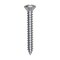Auveco 8 x 1 1/4in Phillips Oval Head Tapping Screw Zinc, 100PK 2361 - alternate 1