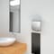 5Seconds Brand Wall Guard for Hand Dryer, Stainless Steel Wall Splash Guard, Adhesive Tape Strips, Black 111998 - alternate 4