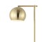 Jonathan Y Eva 58.5" Modern Contemporary LED Floor Lamp with Metal Globe Shade, Brass Gold JYL3088A - alternate 8