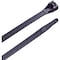 Gardner Bender Cable Tie, 36 in L, 10.30 in Max Bundle Dia., Black, Nylon 6/6, 175 lb Strength, 50 PK 46-436UVB - alternate 1