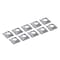 Powertec 14.3mm Carbide Replacement Inserts Cutter Knives - Fits WEN PL1326, JT630H & Rikon 25-130H, 10PK 14301N - alternate 1