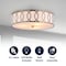 Jonathan Y Aria 3-Light 15.5" Metal LED Flush Mount, Brass JYL3503A - alternate 12