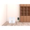 Homeroots 26" White Laminate China Cabinet With Multiple Shelves 520582 - alternate 5