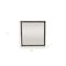 Homeroots 41" Gray Square Framed Mounted Accent Mirror 282605 - alternate 4
