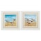 Homeroots 19" X 19" White Frame Sandpipers, Set Of 2, 2PK 365252 - alternate 3