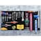 Triton Products (2) Square Hole Pegboards W/ Mounting Hardware, Epoxy 18-Gauge Steel, Black, 18" W x 36" H LB18-BK - alternate 6