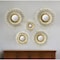 Homeroots Set of Five Gold Sunburst Metal Framed Mirror Set, 5PK 485018 - alternate 6