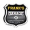 Signmission Frank's Garage I Can Fix Everything But Stupid, 12 inch X 12 inch, Plastic Sign, 2PK SHI-P-2PACK-12-490-FRANK - alternate 1