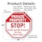 Signmission Private Property Stop! Do Not Use M, 18 inch X 18 inch, Plastic Sign, 2PK OC-P-2PACK-18-143 - alternate 6