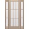 Doornmore G109, 65.25" x 98" ( 36" Door + 2x12" Side) Left Hand, Mahogany SDL 9 Lite Exterior Door G109-SW-3696-G103-SL_1-2_LI - alternate 10