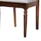 Baxton Studio Sadie Modern Grey and Walnut Brown Wood 5-Piece Dining Set 254-9876-10891-ZORO - alternate 9