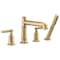 Brizo Invari: Roman Tub Faucet With Handshower - Less Handles T67476-GLLHP - alternate 4