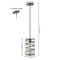 Jonathan Y Helisa 7.25" 1-Light Modern Contemporary Iron Spiral LED Pendant, Antique Silver JYL7910C - alternate 7