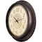 La Crosse Technology Antique Finish Wall Clock, 14" 404-2635 - alternate 1