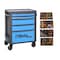 Beta RSC24 Blue 7-Drawer Rolling Tool Cabinet with 207 Piece SAE Tool Set ZUS46765924 - alternate 1