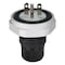 Leviton Straight Blade Plug, 15 A, Black LNR80-2E - alternate 1