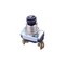 Gb Pushbutton Switch, 6/3 A, 120/240 V, SPST, Screw Terminal, Chrome GSW-22 - alternate 2