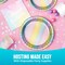 Creative Converting Iridescent Party Dessert Plates, 7", 96PK 336691 - alternate 6
