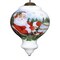 Homeroots Santa Riding a Sleigh Hand Painted Mouth Blown Glass Ornament 477526 - alternate 4